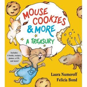 Mouse Cookies & More: A Treasury [With CD (Audio)-- 8 Songs and Celebrity Readin
